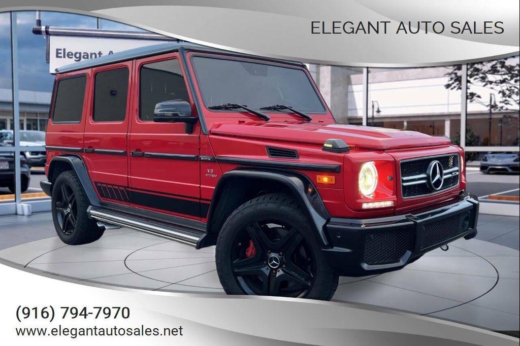 used 2017 Mercedes-Benz AMG G 63 car, priced at $63,999