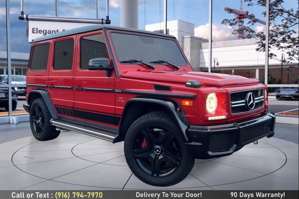 used 2017 Mercedes-Benz AMG G 63 car, priced at $63,999
