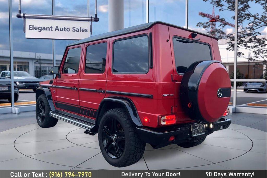 used 2017 Mercedes-Benz AMG G 63 car, priced at $63,999