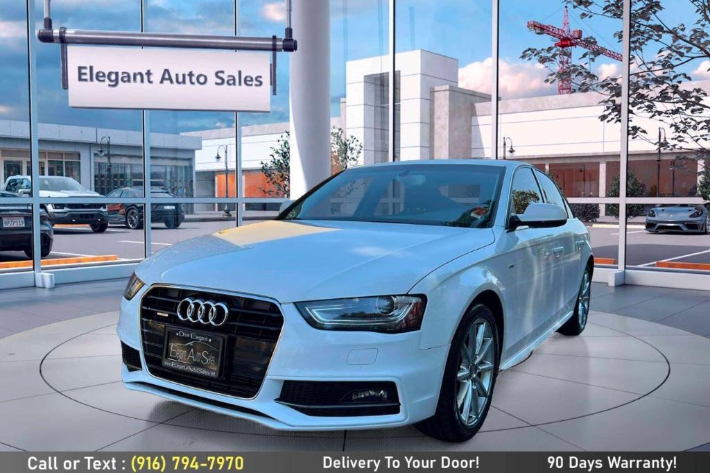 used 2015 Audi A4 car, priced at $13,999