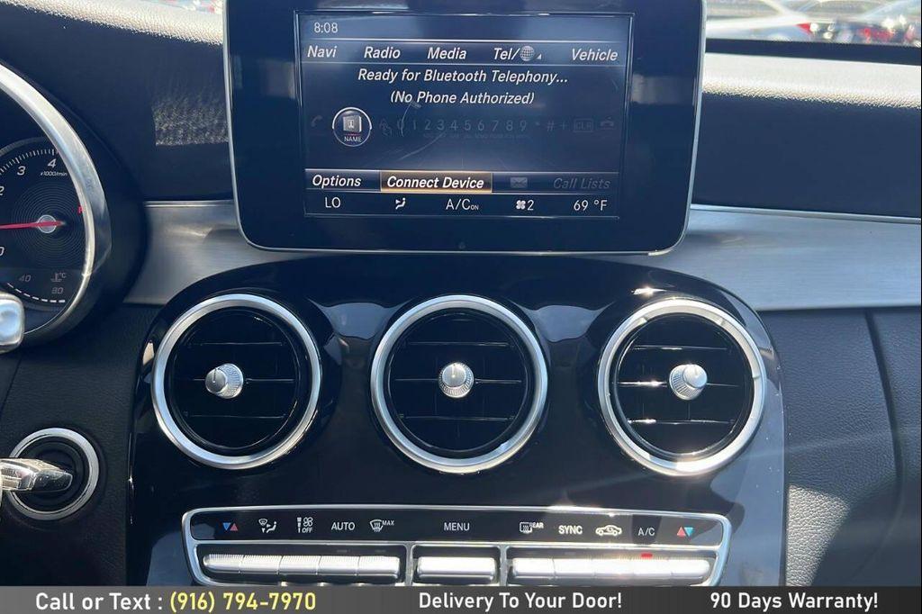 used 2016 Mercedes-Benz C-Class car, priced at $13,999