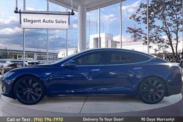 used 2015 Tesla Model S car, priced at $27,999