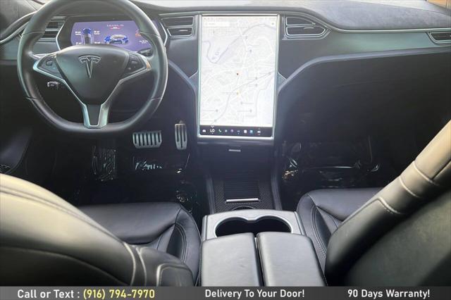 used 2015 Tesla Model S car, priced at $27,999