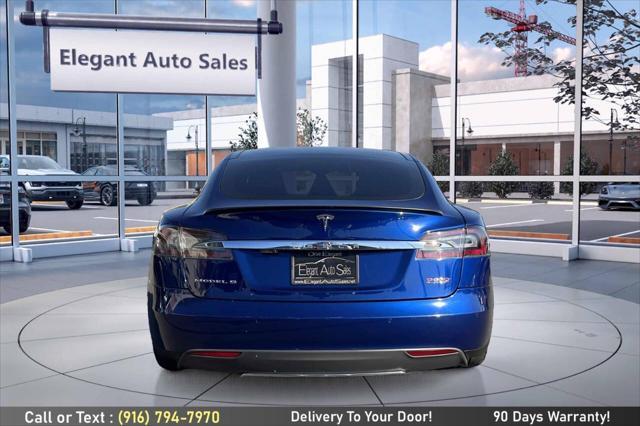 used 2015 Tesla Model S car, priced at $27,999