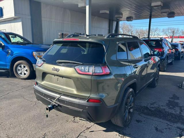 used 2021 Jeep Cherokee car, priced at $18,995