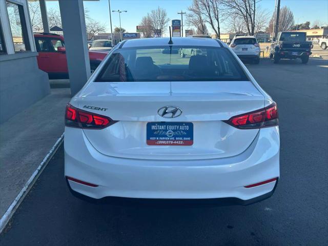 used 2021 Hyundai Accent car, priced at $14,995