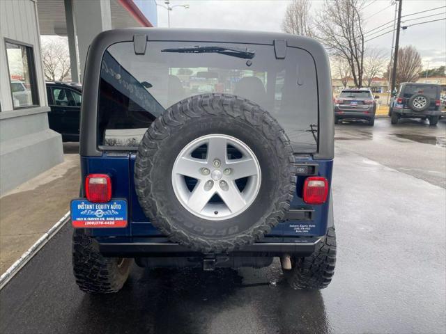 used 2002 Jeep Wrangler car, priced at $13,995