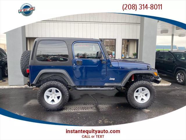 used 2002 Jeep Wrangler car, priced at $13,795