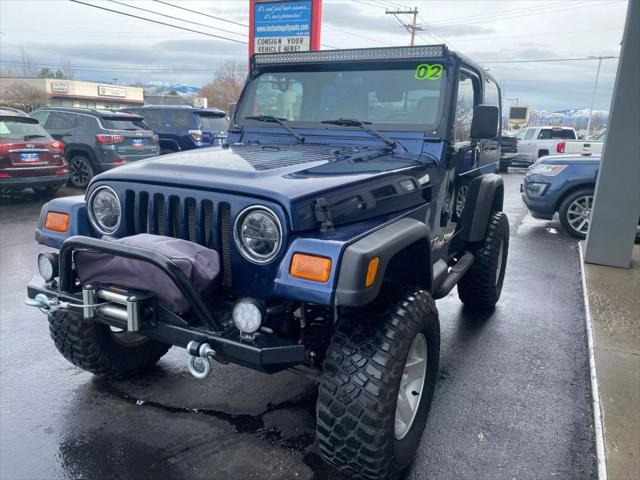 used 2002 Jeep Wrangler car, priced at $13,995