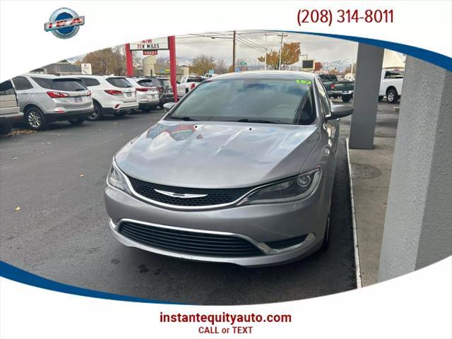 used 2017 Chrysler 200 car, priced at $12,995