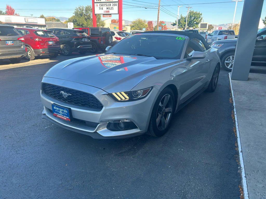 used 2015 Ford Mustang car, priced at $10,995