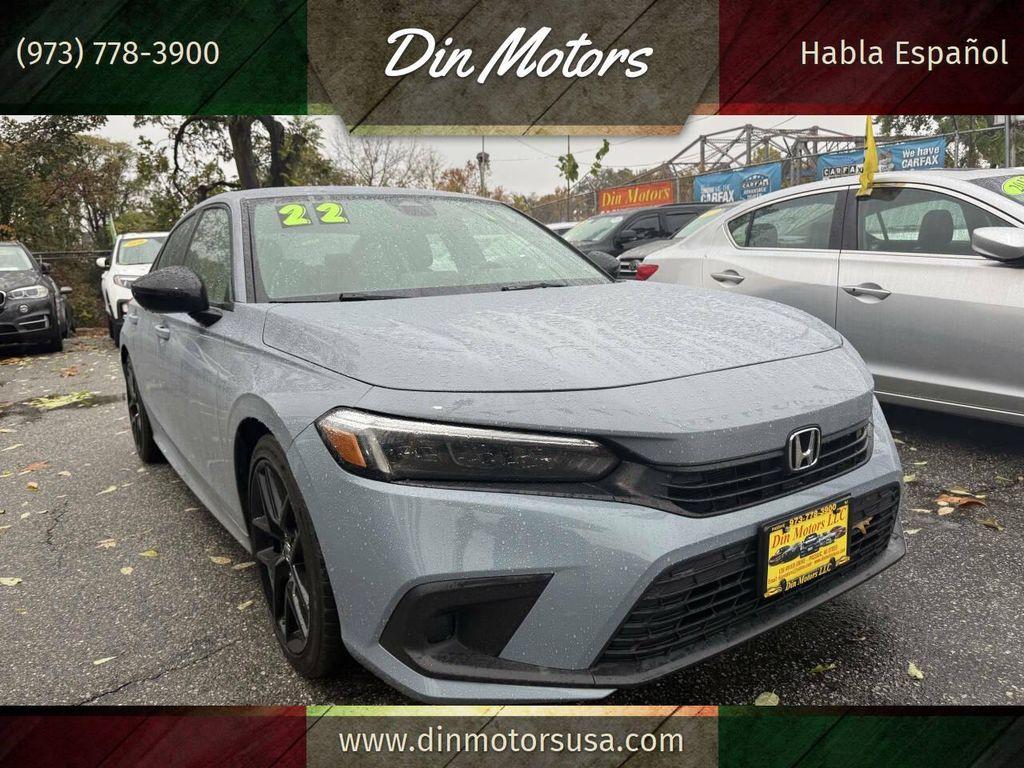 used 2022 Honda Civic car, priced at $19,489
