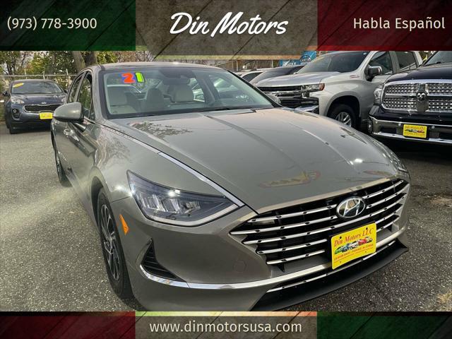 used 2021 Hyundai Sonata car, priced at $15,489