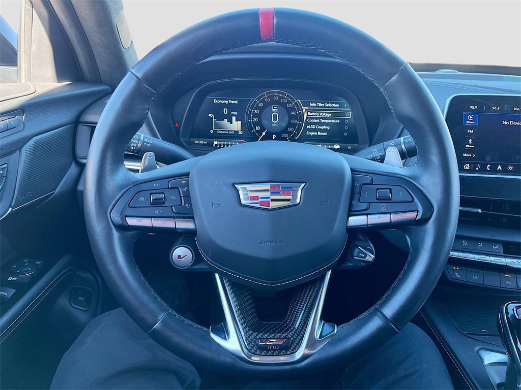 used 2022 Cadillac CT4-V car, priced at $47,000