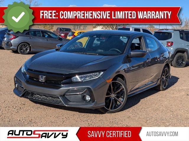 used 2021 Honda Civic car, priced at $23,400