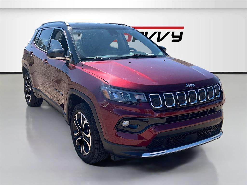 used 2022 Jeep Compass car, priced at $20,000
