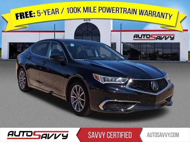 used 2020 Acura TLX car, priced at $19,500