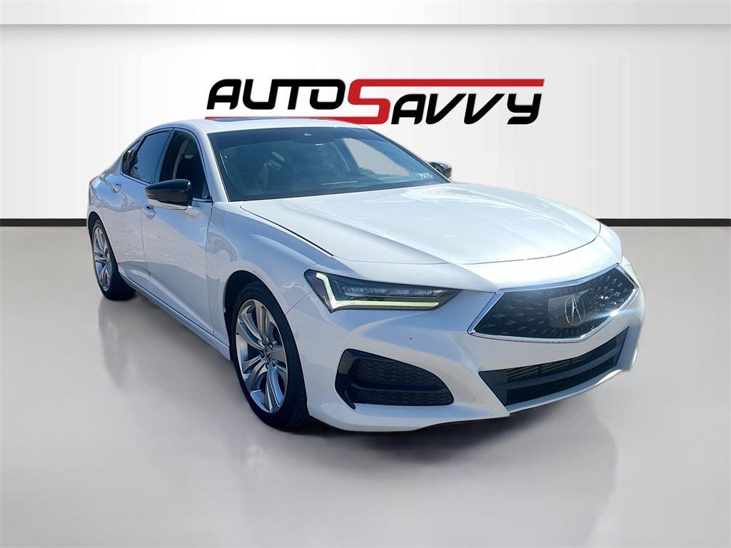 used 2023 Acura TLX car, priced at $25,600