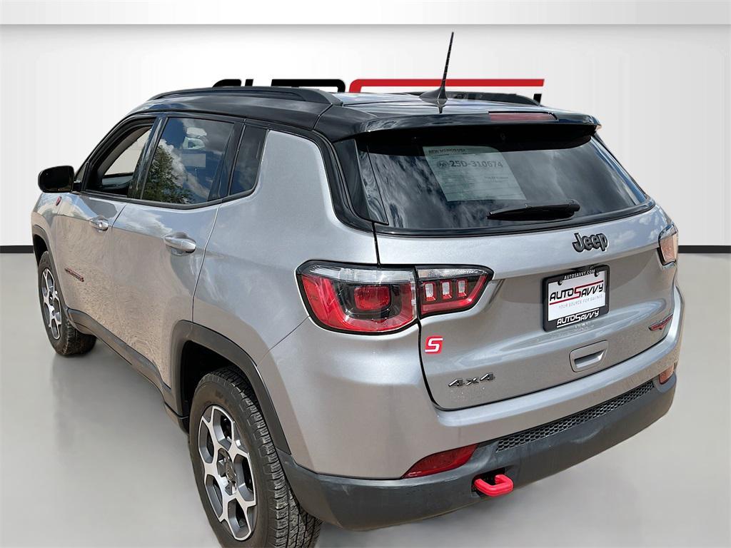 used 2022 Jeep Compass car, priced at $22,000