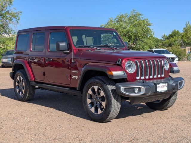 used 2021 Jeep Wrangler Unlimited car, priced at $29,200