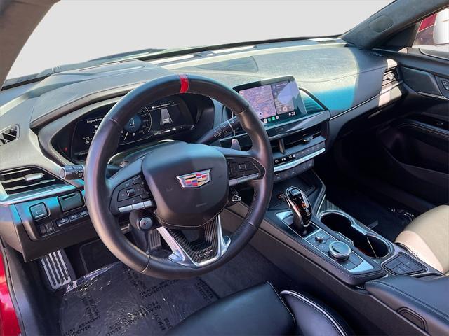 used 2022 Cadillac CT4-V car, priced at $48,000