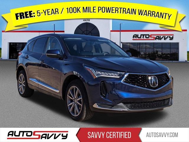 used 2022 Acura RDX car, priced at $30,500