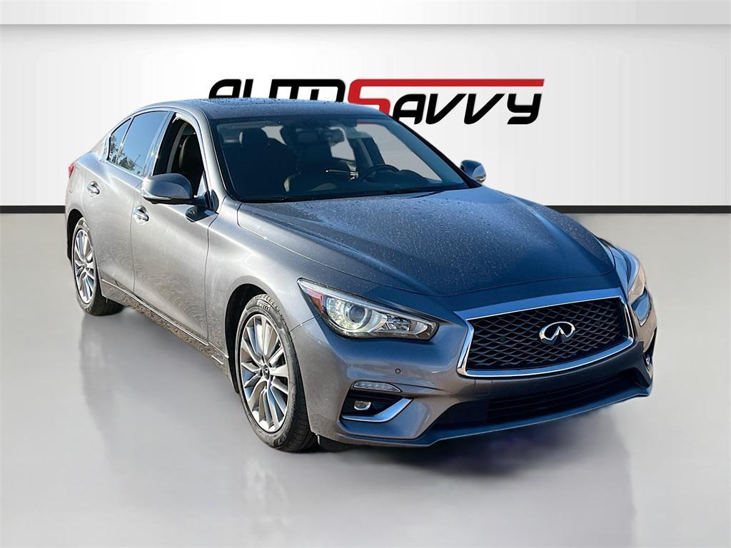 used 2022 INFINITI Q50 car, priced at $24,100