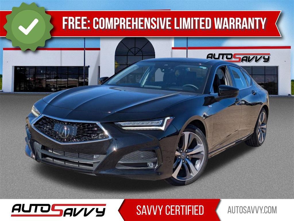 used 2023 Acura TLX car, priced at $31,400