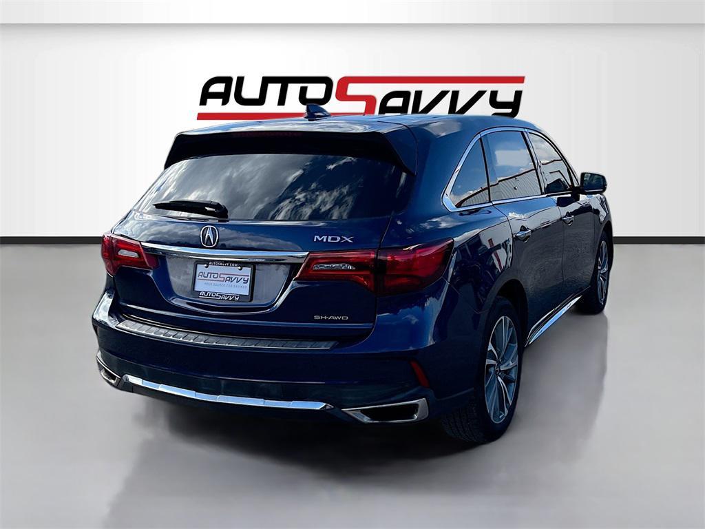 used 2018 Acura MDX car, priced at $18,500