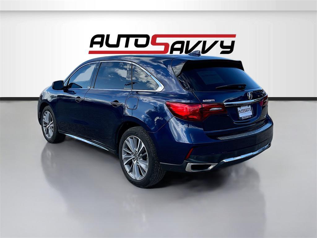 used 2018 Acura MDX car, priced at $18,500