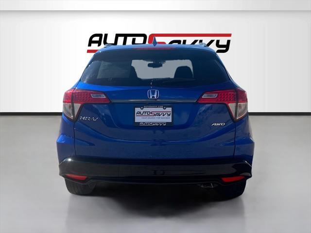 used 2021 Honda HR-V car, priced at $18,300