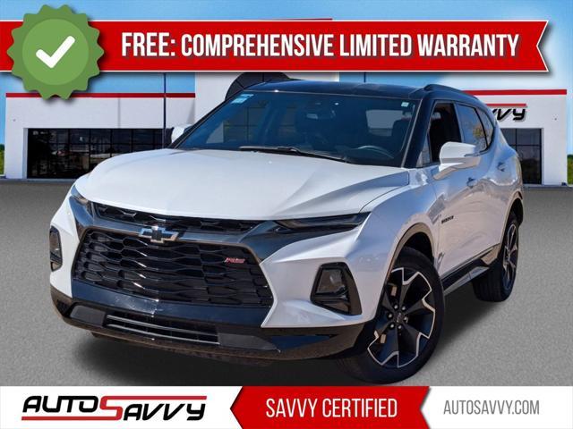 used 2022 Chevrolet Blazer car, priced at $31,400