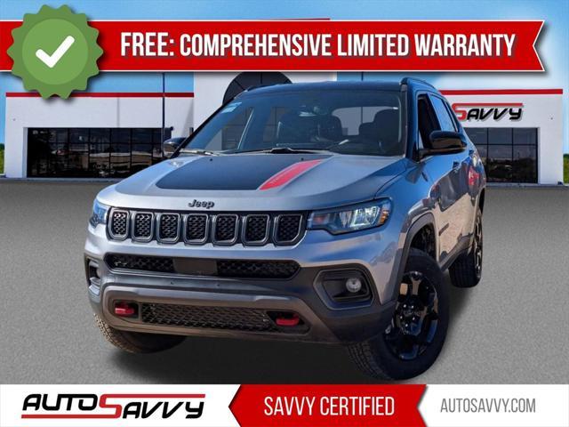 used 2023 Jeep Compass car, priced at $23,700