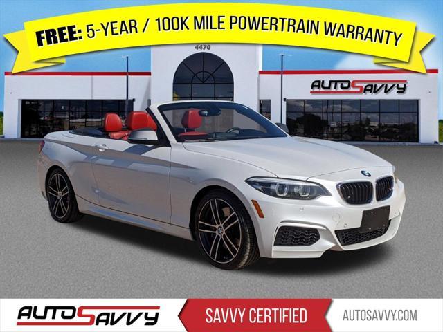 used 2018 BMW M2 car, priced at $27,500