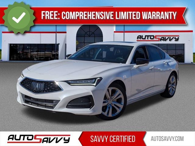 used 2022 Acura TLX car, priced at $25,000