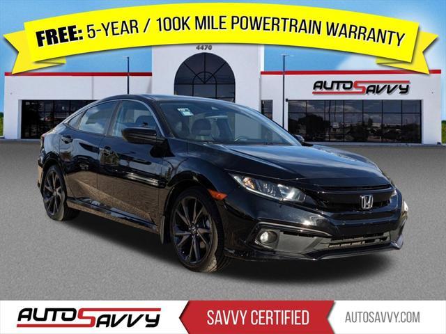 used 2020 Honda Civic car, priced at $19,400