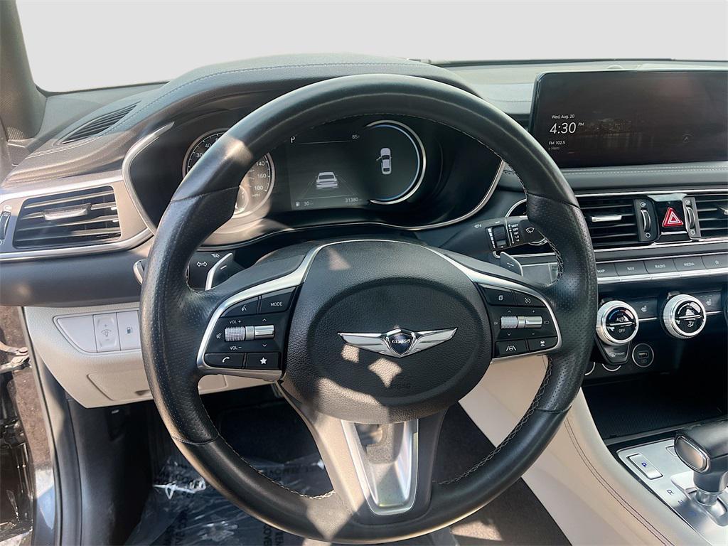 used 2023 Genesis G70 car, priced at $23,500