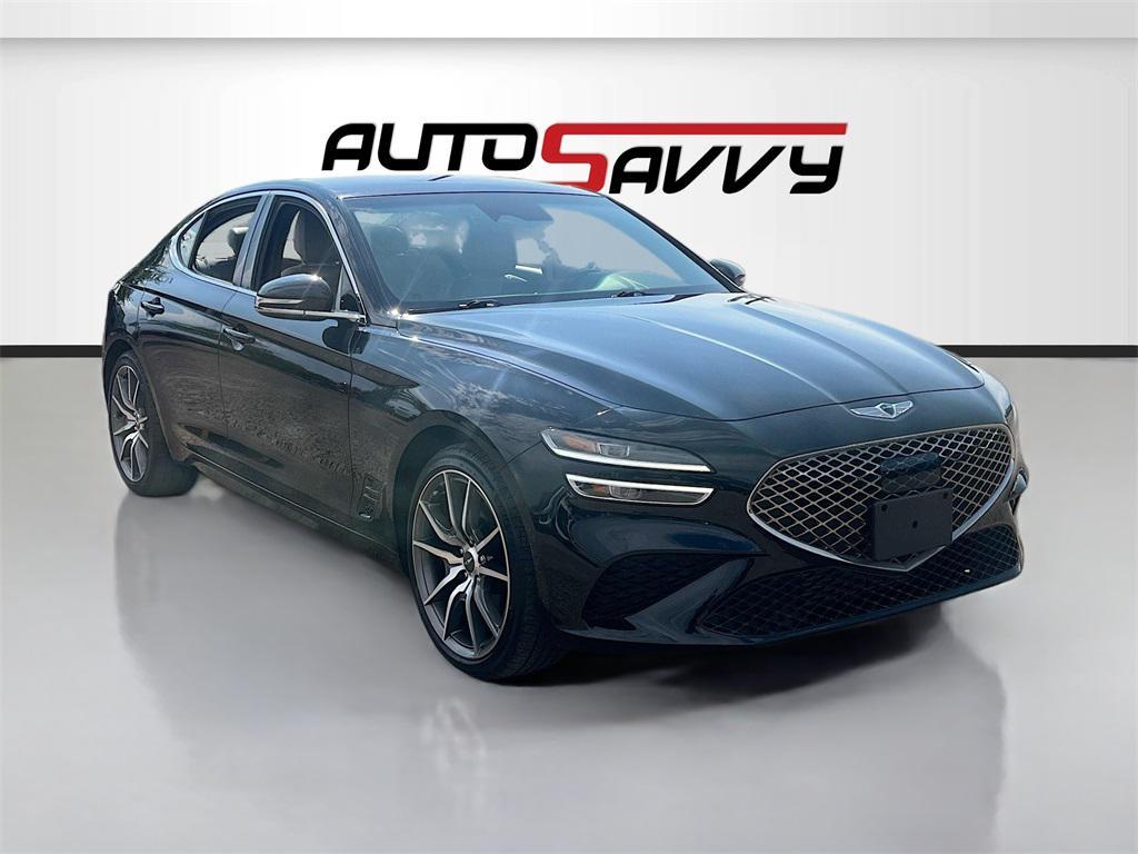 used 2023 Genesis G70 car, priced at $23,500