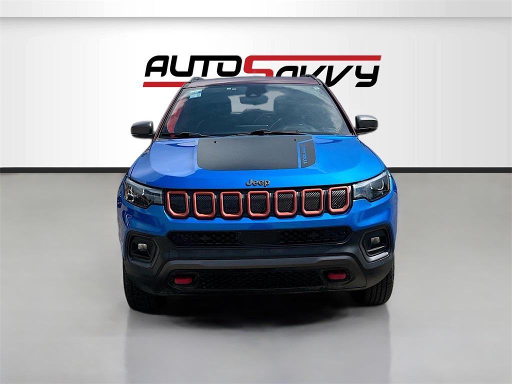 used 2022 Jeep Compass car, priced at $18,000