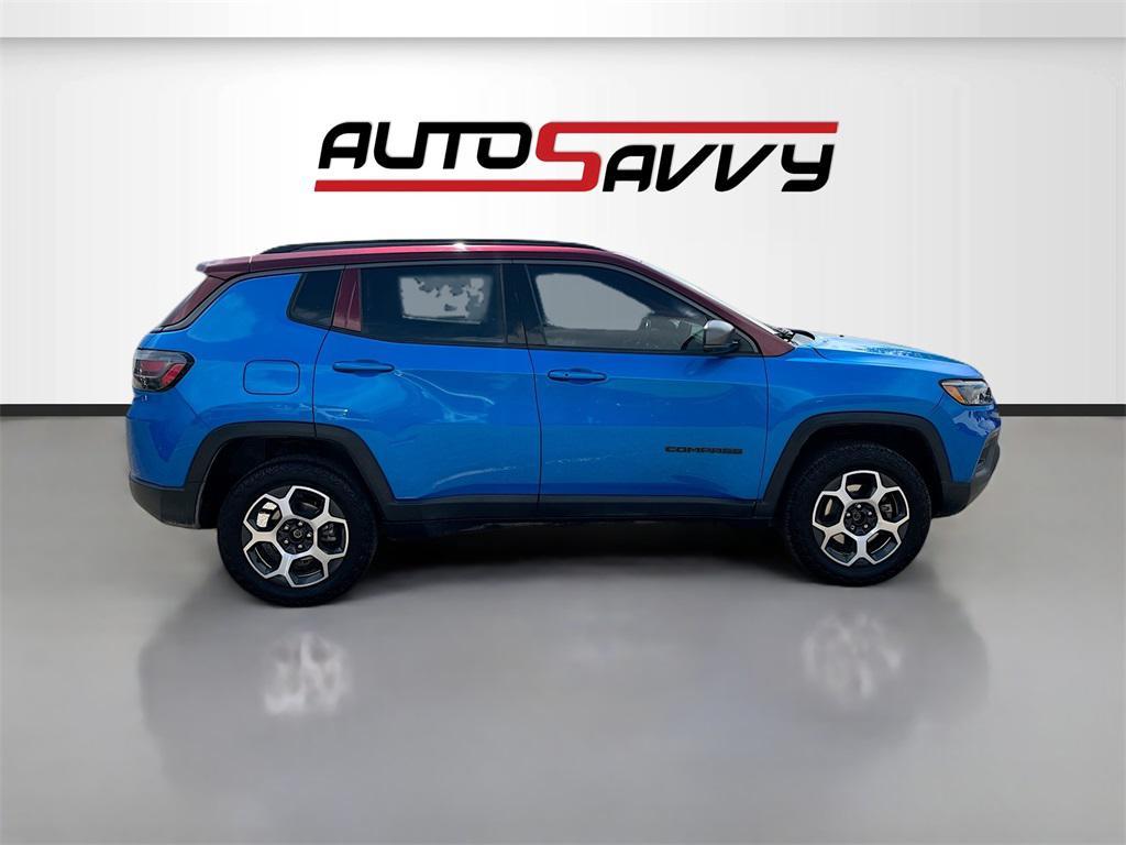 used 2022 Jeep Compass car, priced at $18,000