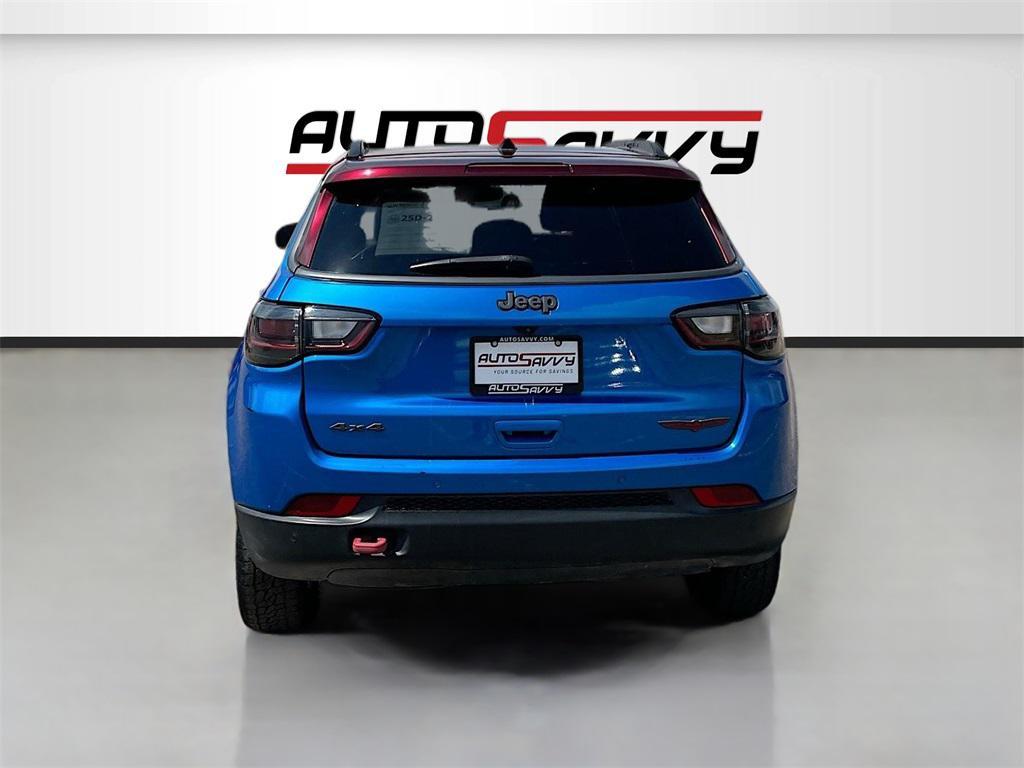 used 2022 Jeep Compass car, priced at $18,000