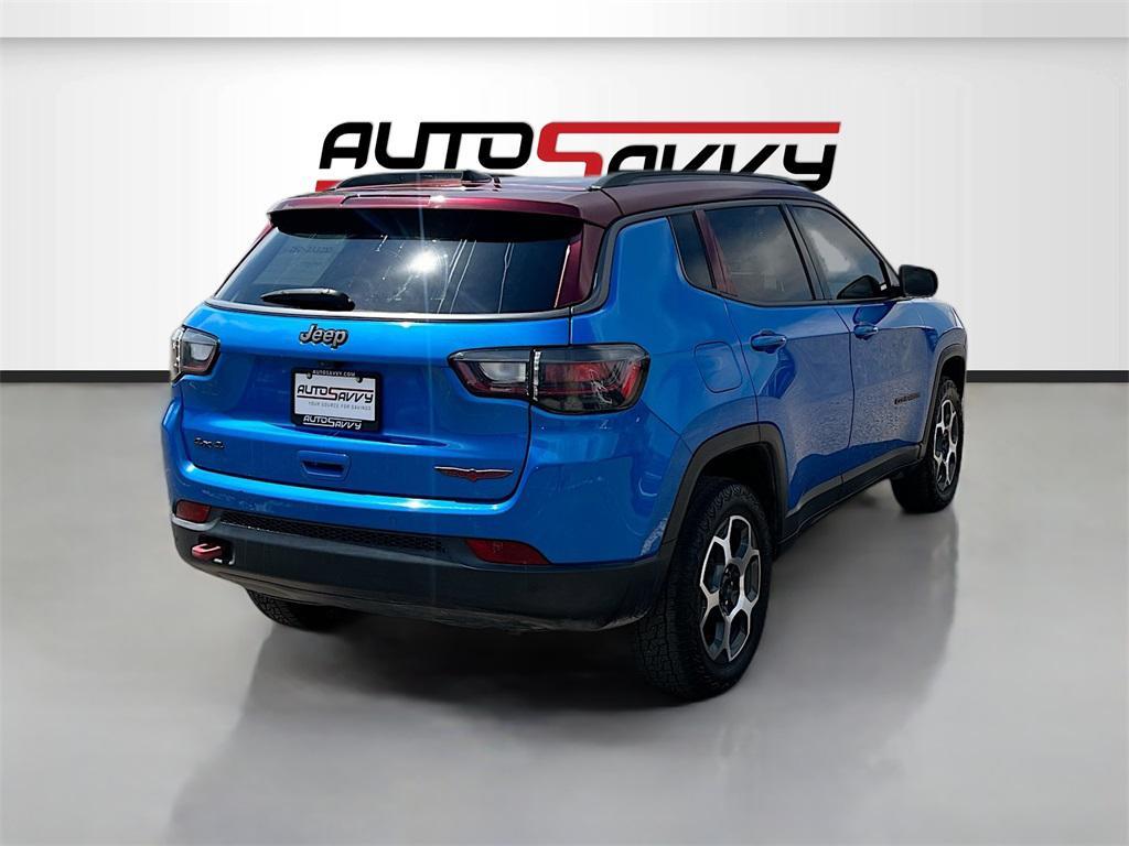 used 2022 Jeep Compass car, priced at $18,000