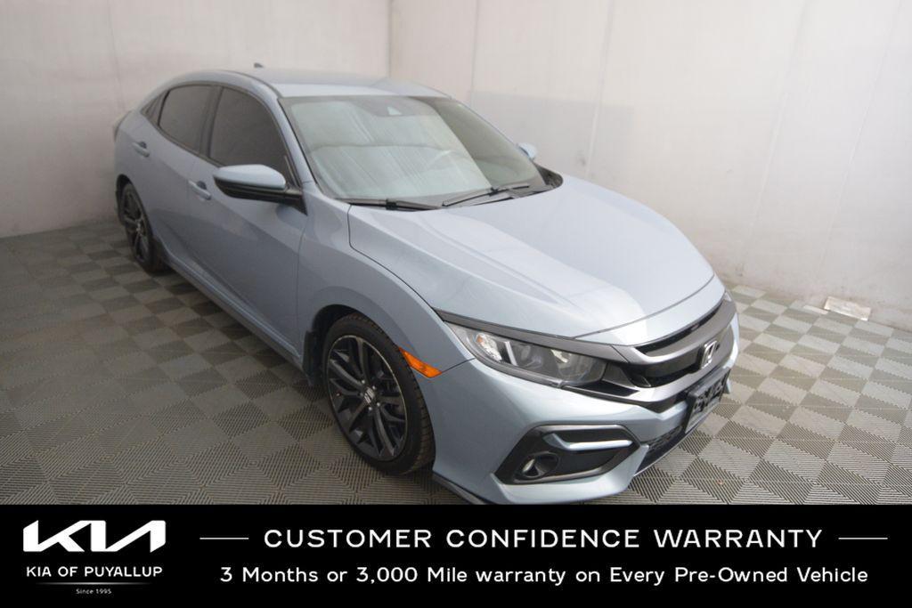 used 2021 Honda Civic car, priced at $23,998
