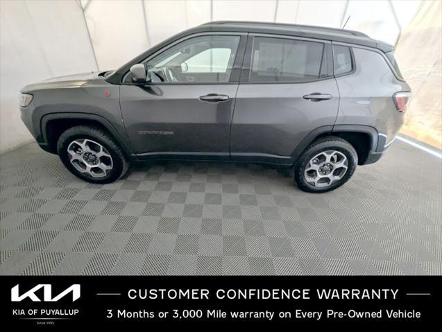 used 2022 Jeep Compass car, priced at $23,998