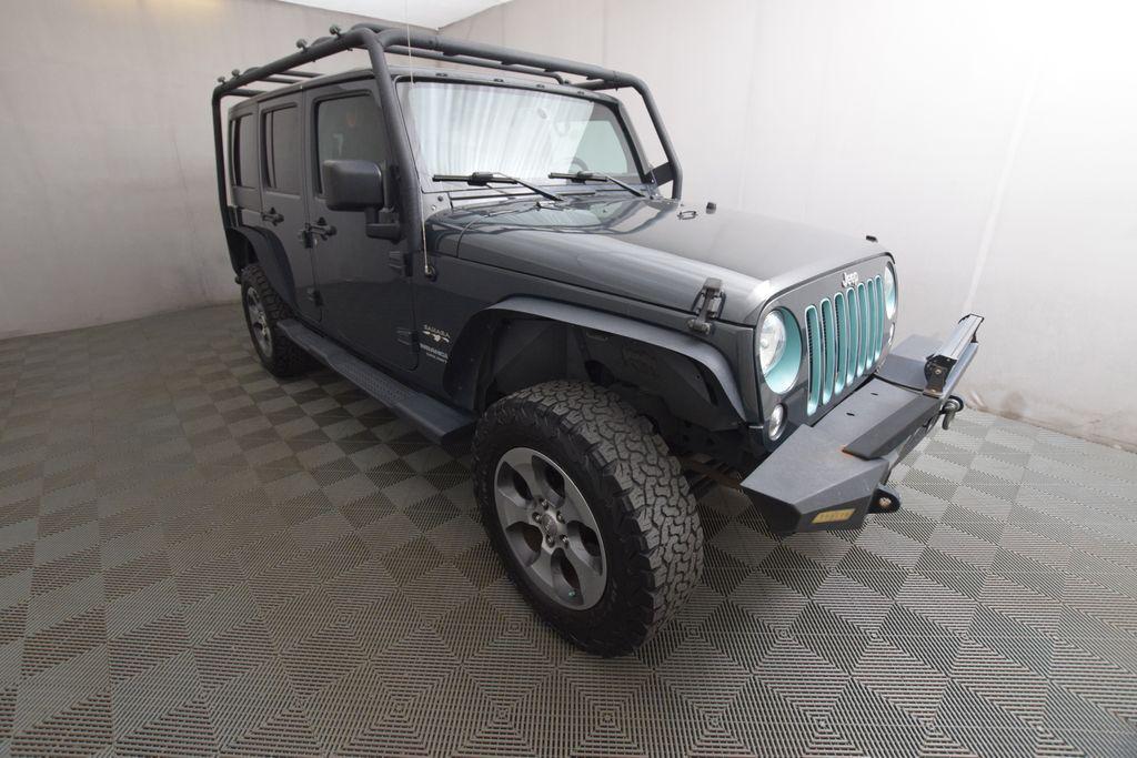 used 2017 Jeep Wrangler Unlimited car, priced at $19,998