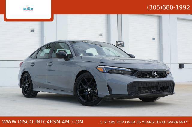 used 2025 Honda Civic car, priced at $17,992