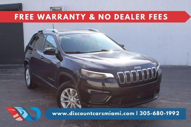 used 2021 Jeep Cherokee car, priced at $12,995