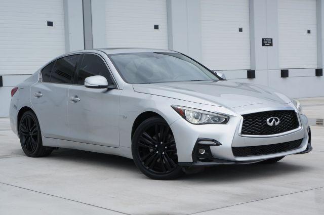 used 2018 INFINITI Q50 car, priced at $11,992