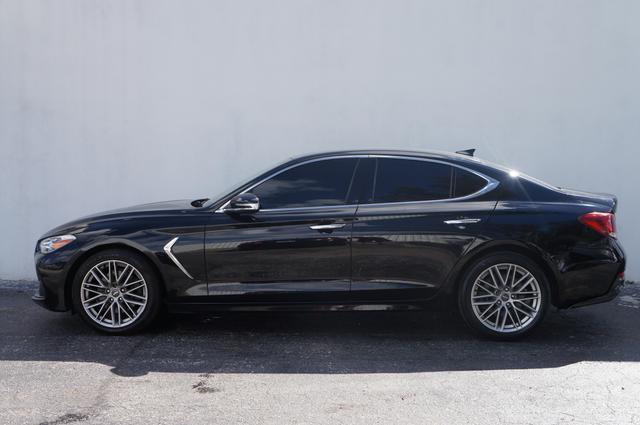 used 2021 Genesis G70 car, priced at $14,995