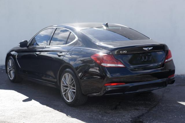 used 2021 Genesis G70 car, priced at $14,995